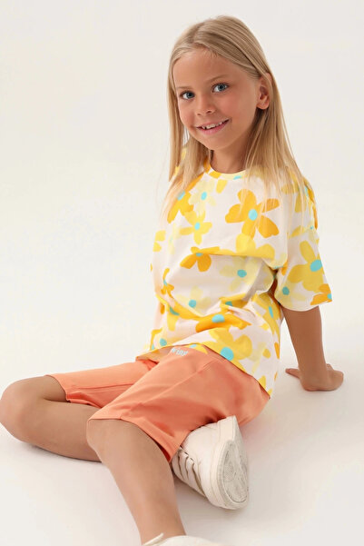 Rolypoly Daisy Blue Girl's Capri Set