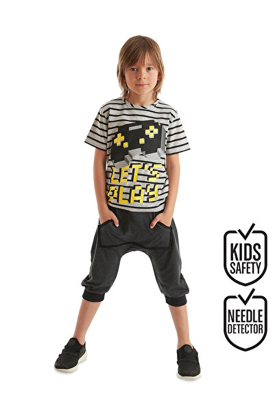 MSHB&G Lets Play Boy's T-shirt Capri Shorts Set