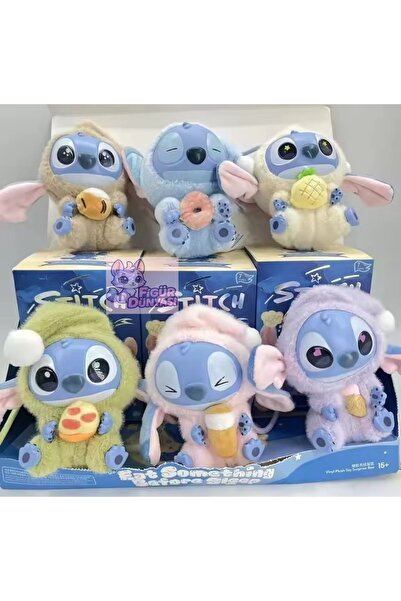 Figür Dünyası Miniş Oyuncaklar Stitch Plush Toy Figure Random Shipment 1 Piece Figure World