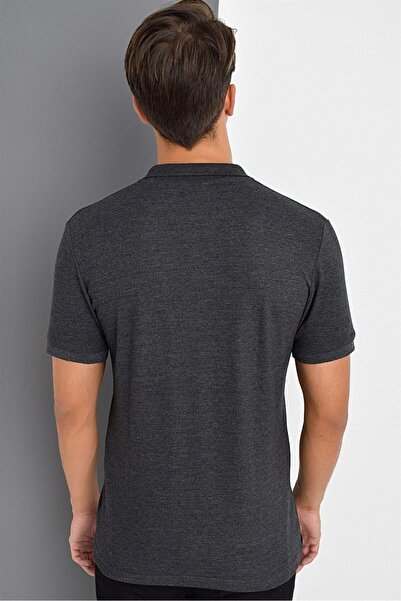 Dewberry T8561 Men's T-Shirt-Dark Anthracite