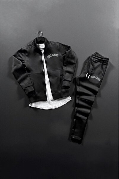 ByFourMan ORLANDO nyomott mintás alsó és felső melegítő szett