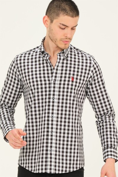 Dewberry G756 Men's Shirt-Black