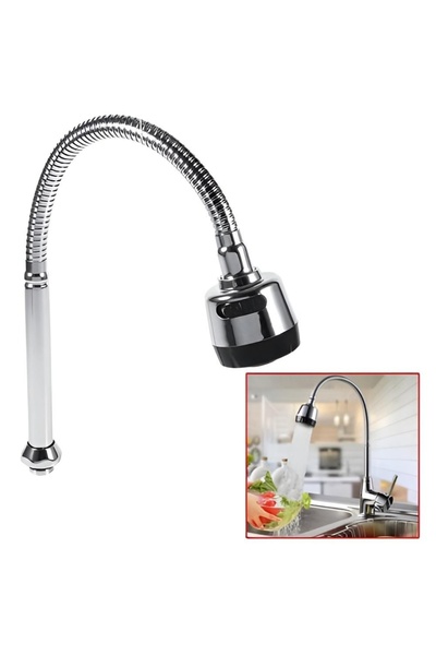 KANA عنق خلاط متحرك - كروم