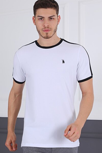 Dewberry T8584 Men's T-Shirt-White