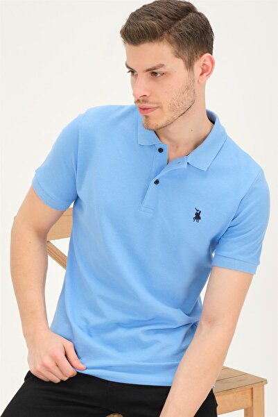 Dewberry T8561 Men's T-Shirt - Light Blue