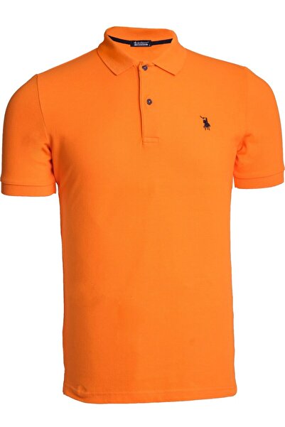 Dewberry Erkek Polo Yaka T-Shirt Pamuklu Basic Günlük Şık Rahat Regular Fit