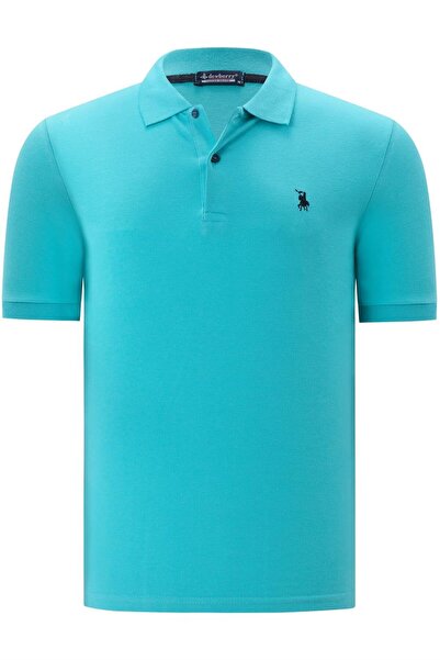 Dewberry T8561 Men's T-Shirt-Solid Water Green