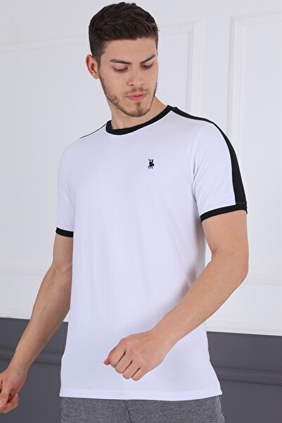 Dewberry T8584 Men's T-Shirt-White