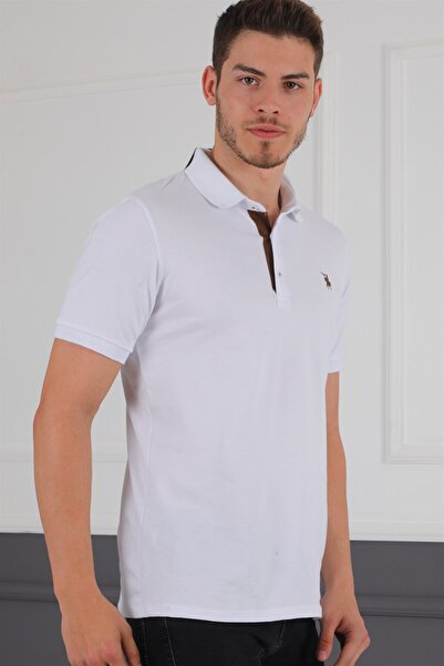 Dewberry T8581 Men's T-Shirt-White