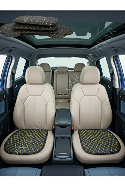 pınaxar وسادة مقعد أمامية وخلفية لسيارة أوبل كومبو سي 2001-2011، غطاء من الجل...