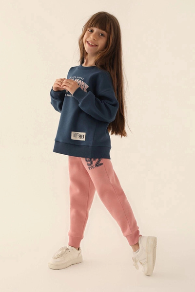 Rolypoly Σετ κοριτσίστικης φόρμας New York Navy Blue