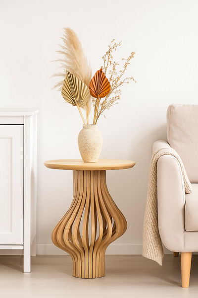 Onouqo Palermo Yuvarlak Modern Klasik Rustik Retro Vintage Naturel Dekoratif ...