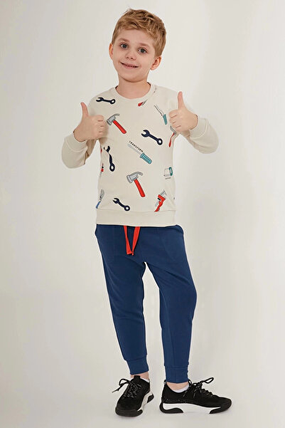 Rolypoly Σετ φόρμας για αγόρια Transform White