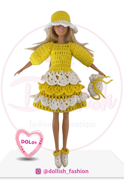 Tasarım Standart barbi bebekler için özel el yapımı takımlar