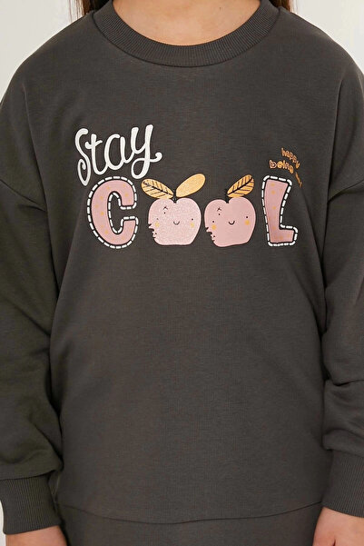 Rolypoly Σετ φόρμας για κορίτσια Stay Cool Dark Grey