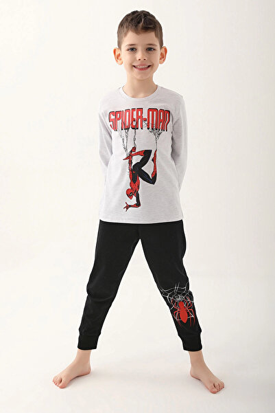 SPIDERMAN SPIDER-MAN ERKEK ÇOCUK İKİLİ TAKIM - KAR MELANJ