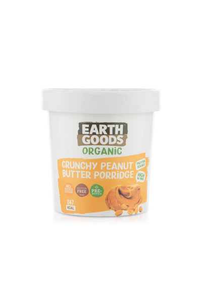 Earth Goods Organic بوري زبدة الفول السوداني العضوية الخالية من الغلوتين 12 ×...