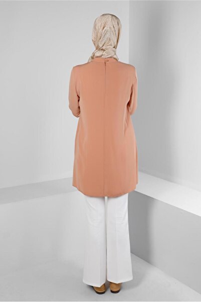 Alvina STONE DETAILED PLEATED TUNIC 43586