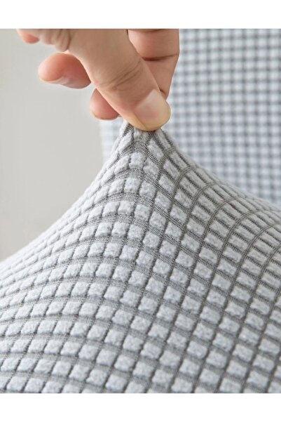 intil Armchair Cover Sofa Cover Two-Seater Sofa Cover 1 Piece Gray Color Sofa Cover