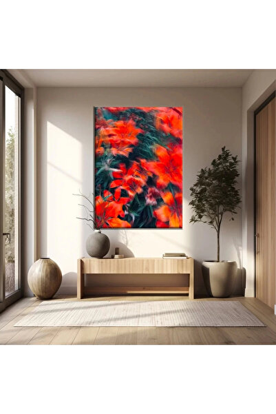 VOGLOO Abstract Carnation Canvas Print