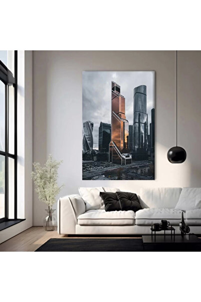 VOGLOO Pictură pe pânză între gruluri de nori