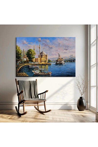 VOGLOO Kıyıdaki Sakinlik Kanvas Tablo