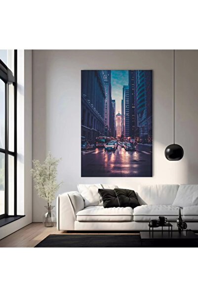 VOGLOO Pictură pe pânză Silenția Metropolului