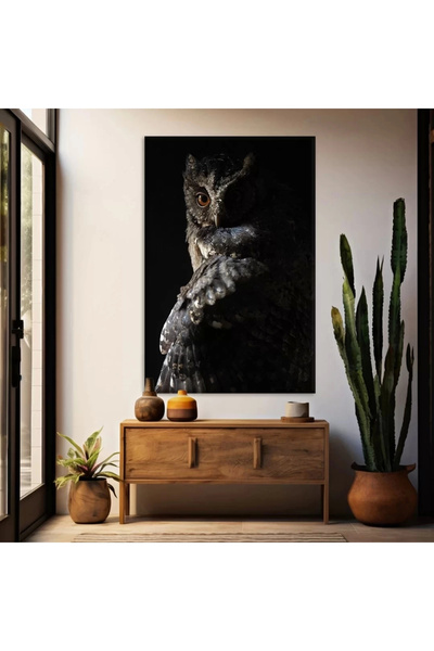 VOGLOO Baykuş Kanvas Tablo