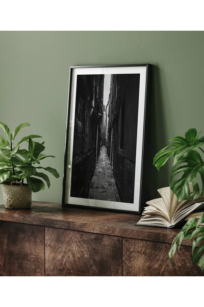 VOGLOO Frameless Poster Trails Left in the Shadow