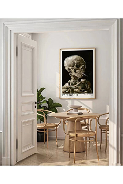 VOGLOO Αφίσα χωρίς πλαίσιο Κρανίο Βίνσεντ Βαν Γκογκ
