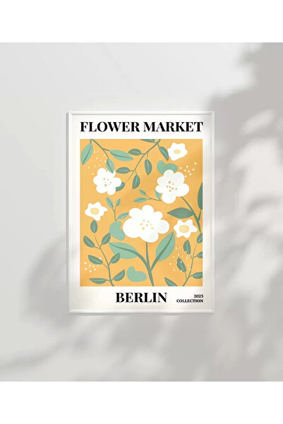 VOGLOO Αφίσα χωρίς πλαίσιο Βερολίνο Συλλογή λουλουδιών