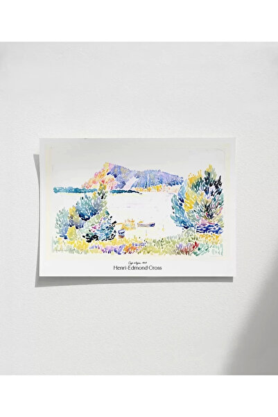 VOGLOO Frameless Poster Henri-Edmond Cross Cap Negre