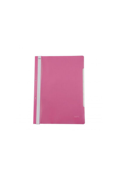 Noki A4 file with rail and perforations 50/set pink