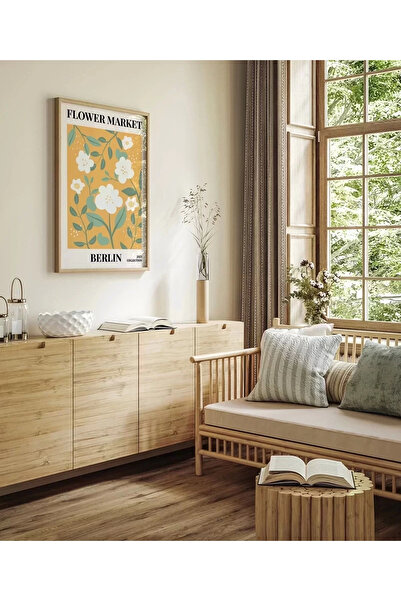 VOGLOO Αφίσα χωρίς πλαίσιο Βερολίνο Συλλογή λουλουδιών