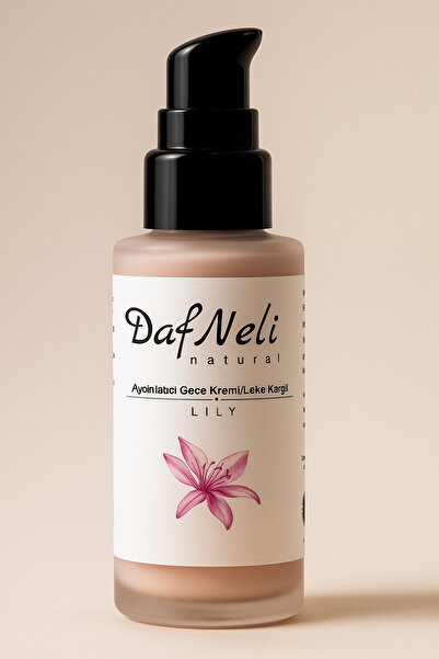 Dafneli Natural Lily Anti-age, Leke Önleyici Gece Kremi