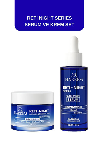 Harrem Reti-night Serum & Reti-night Krem Seti