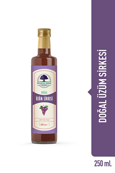 EVVAHE DOĞAL Doğal Üzüm Sirkesi (250 Ml)