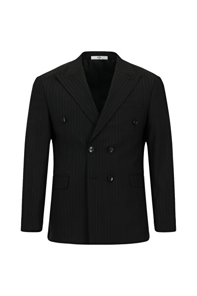 Kiğılı Regular Fit Striped Double Breasted Suit