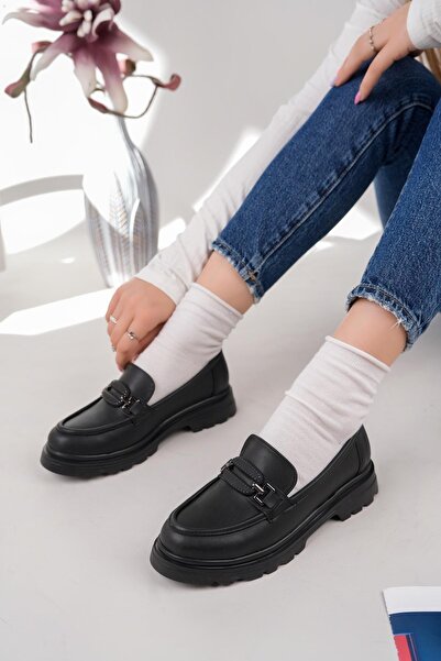 Nesil Shoes حذاء فانسي 816 أسود للرجال والنساء