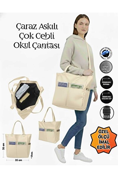 SEVBAGS OKUL ÇANTASI GENİŞ KÖRÜKLÜ ÇAPRAZ ASKILI KOL OMUZ