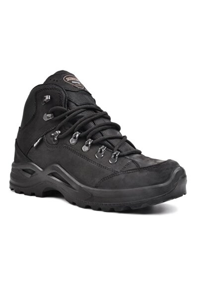 Scooter Ανδρικές μπότες εξωτερικού χώρου M 1219 Black Crazy Waterproof