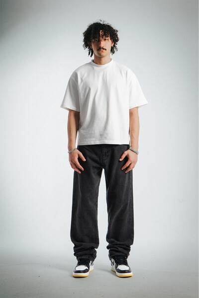 GRJ denim Smoke Baggy Fit Men's Jeans