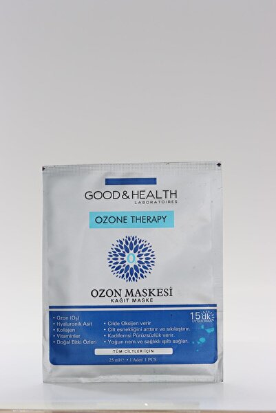 Good & Health Good&health Ozone Therapy Nemlendirici Ozon Kağıt Maske 25 ml - Tekli