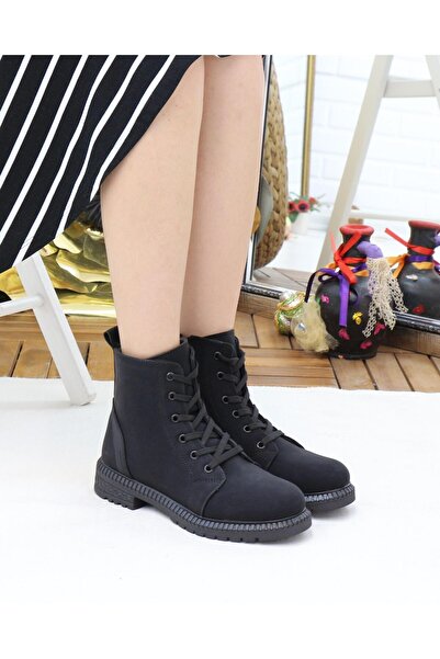 Twingo 8125 Black Emerald Fur Winter Non-Slip Sole Women's Boots