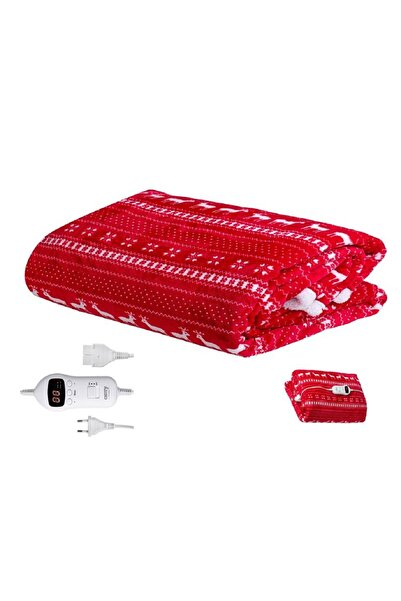 CAMRY Double Heated Blanket, 10 Heat Levels, 180x160 cm, Ultra-Soft Fleece, 1...