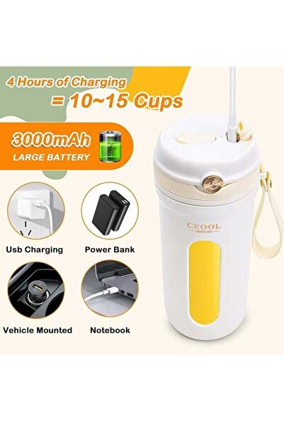 CEOOL Acrylic Pen Holder 3 Compartments - Clear Pencil & Makeup Brush Organizer