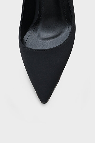 Capone Outfitters Karine Stone Platform High Heeled Satin Evening Dress Shoes