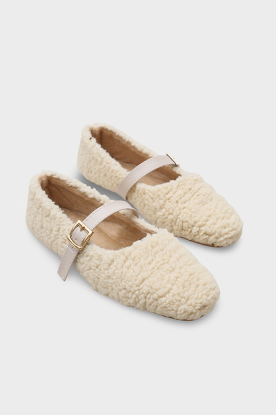 Capone Outfitters Γυναικείες μπαλαρίνες Kasey Kürklü