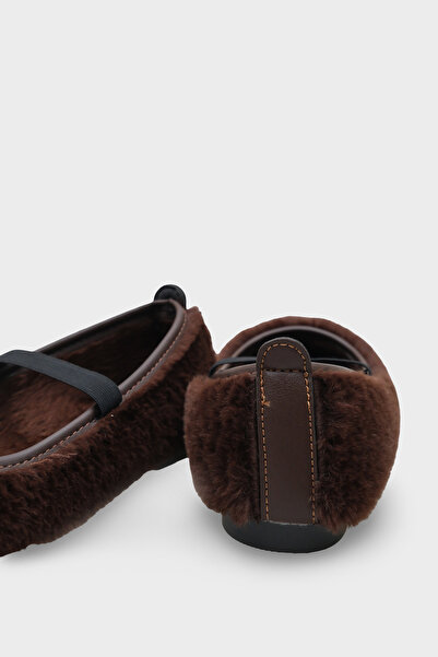 Capone Outfitters Ollie Women's Plush Laced Ballerinas