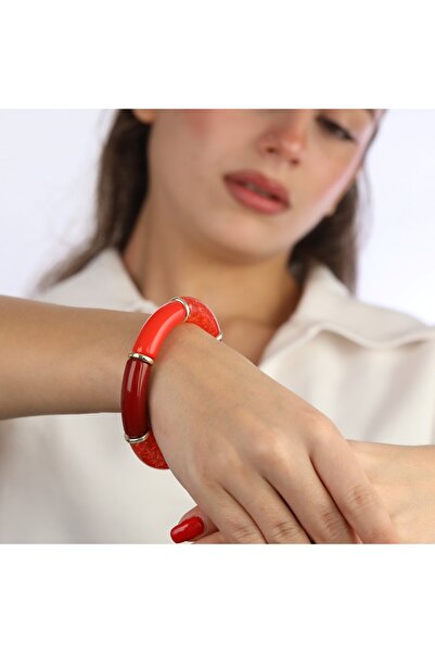 GÜNEBAKAN AKSESUAR سوار ملون مصمم بخرز أكريليك